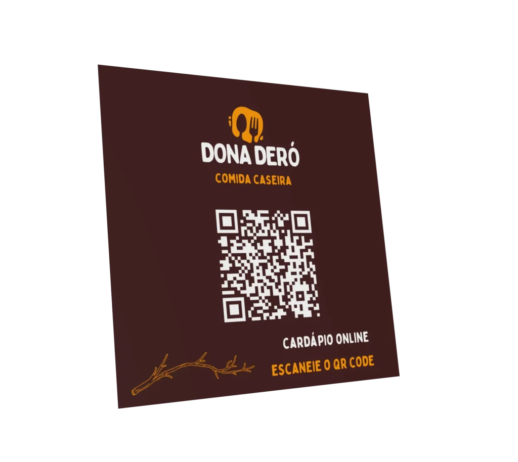 Dona Deró sitesmax cardápio mesa